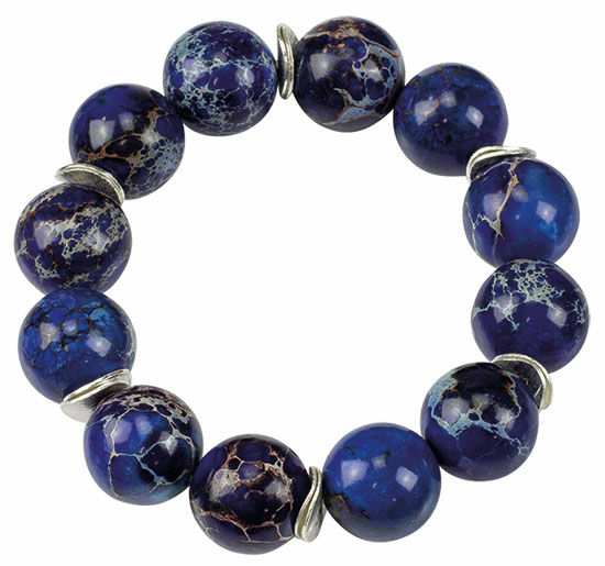 Perlenarmband "Hora Azul"